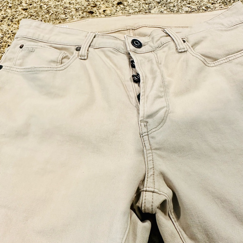 G-Star 3301 Slim Men Jeans - Tan - Picture 2 of 6